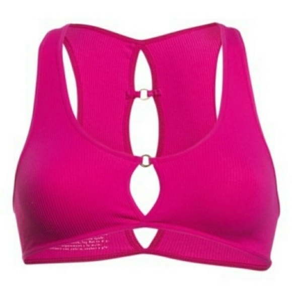 Free People Bralette Hot Pink XS/S - Picture 3 of 6